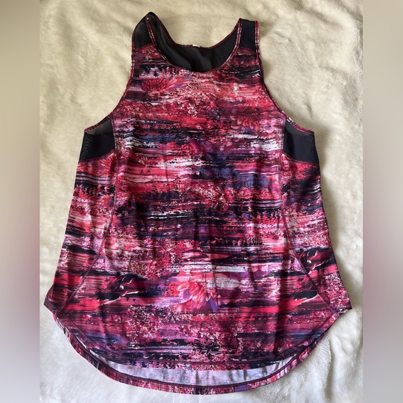 Lululemon Sculpt Tank II Dahliascape Multi / Black - Picture 5 of 7